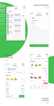 来品商城 果蔬生鲜电商微信平台app设计